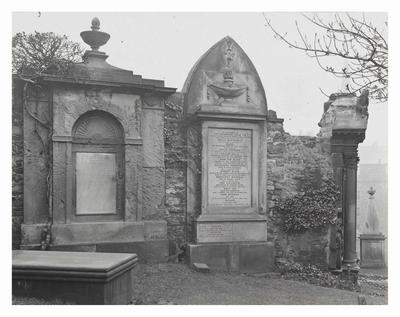 Greyfriars Churchyard, monuments of Adam Gib