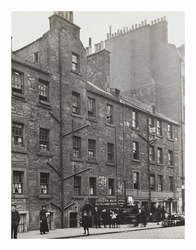 Buccleuch Street - old houses on east side