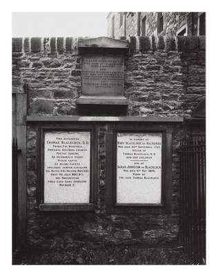 Buccleuch Parish Churchyard - Dr Blacklock's tomb