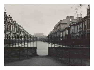 Chalmers Street - looking north from the Meadows