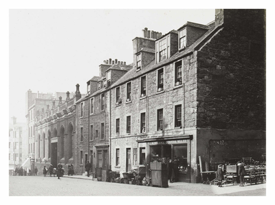 Lauriston Street - east side, looking north