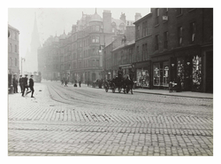 Home Street - looking west from Tollcross