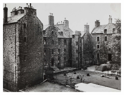 The front of Chessels Court before restoration