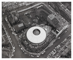 Aerial view of Usher Hall, Cambridge Street