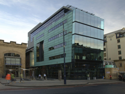 The Tun building on Holyrood Road