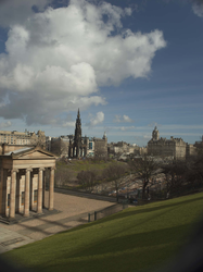 National Gallery and the Scott Monument