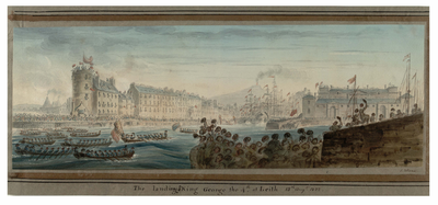 The landing of King George IV at Leith