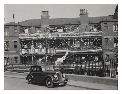 Coronation decorations for Royal visit in 1937