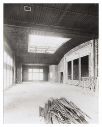 Restaurant showing hung ceiling, 8th July 1935