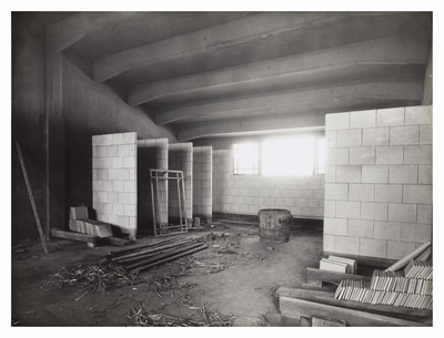 Dressing Accommodation, the block work, 17th July 1935