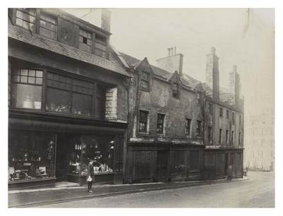 Candlemaker Row before restoration