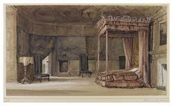 Holyroodhouse, Queen Mary's bedchamber