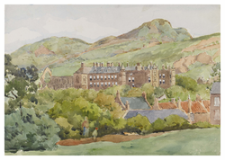 Palace of Holyrood House and Arthur's Seat