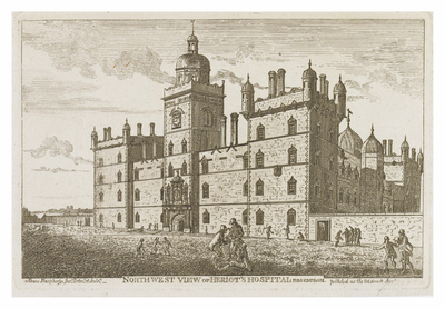North-west view of Heriot's Hospital, Edinburgh