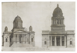 Plans for St George's Church, Charlotte's Square