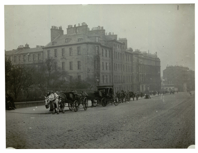 Leith Walk on the corner of Gayfield Square