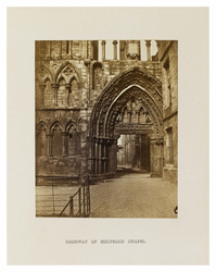 Doorway of Holyrood Chapel